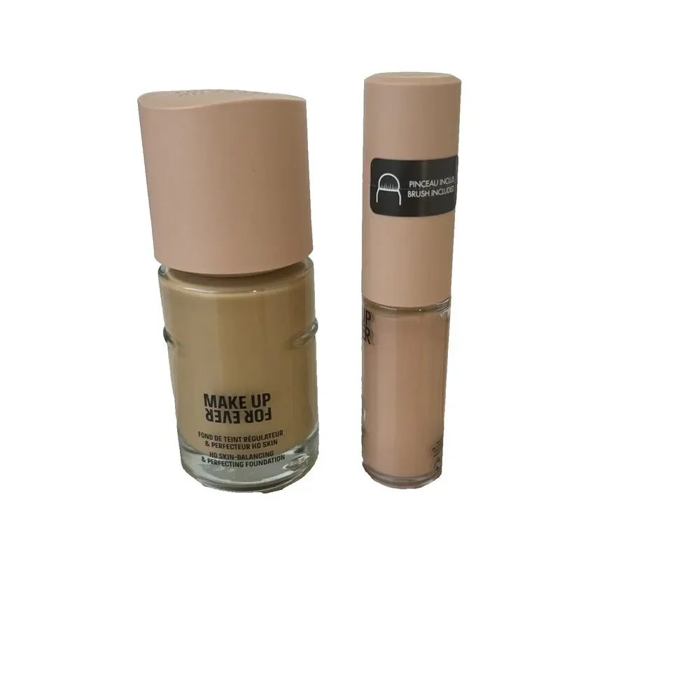 Make Up For Ever HD Skin Makeup Set- Foundation 232WO & Concealer 2N34 NEW